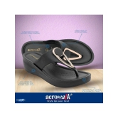 Aerowalk Black Womens Flip Flop - None