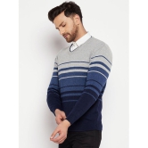 Lycos - Navy Acrylic Men's Pullover Sweater ( Pack of 1 ) - None