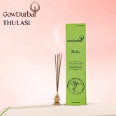 GOW DURBAR COAL FREE  NATURAL INCENSE STICKS AGARBATTI  (Pack of 4) (TULASI)