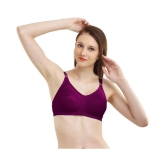 Madam Multicolour Cotton T-Shirt Bra - Pack of 2 - 34