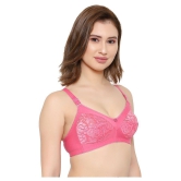 KYODO Poly Cotton Everyday Bra - Pink - 34B