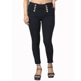 AngelFab - Black Denim Skinny Fit Women''s Jeans ( Pack of 1 ) - None