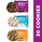 Open Secret Assorted Nutty Cookies- Pack of 30