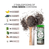 KAYABOOST Raw Chia Seeds for Weight Loss with Omega 3 (200 g)