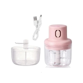 Gupta And Sons USB523 Pink Electric USB Portable Chopper 250W