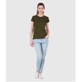 ferocious - Olive Cotton Regular Fit Womens T-Shirt ( Pack of 1 ) - None