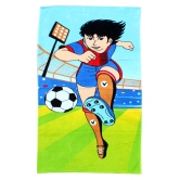 Mandhania Boy's and Girl's Cotton Cartoon Printed Bath Towel (Multicolour)