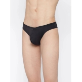 La Intimo Black Polyester Mens Briefs ( Pack of 1 ) - None