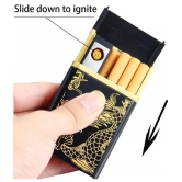 Mantra Multicolor Aluminium Cigarette Lighter ( Pack of 1 ) - Multicolor