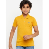 UNIBERRY - Yellow Cotton Blend Boys Polo T-Shirt ( Pack of 1 ) - None