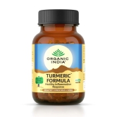 ORGANIC INDIA Turmeric 60 Veg Capsules | Strong anti-inflammatory | Enhances Skin, Bone, and Joint Health - (Pack of 3)