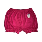 Soft Apparels - Multi Cotton Girls Bloomers ( Pack of 10 ) - None