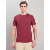 Technosport Red Polyester Slim Fit Men's Sports T-Shirt ( Pack of 1 ) - None