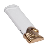 JMALL - White Aluminium Cigarette Lighter ( Pack of 1 ) - White