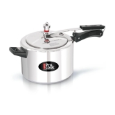 Milton Pro Cook Aluminium Induction Pressure Cooker With Inner Lid, 4 litre, Silver