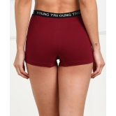 Young trendz Women Boy Short Maroon Panty-L / Maroon