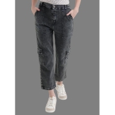 DKGF Fashion - Grey Denim Straight Fit Women''s Jeans ( Pack of 1 ) - None