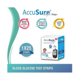 AccuSure Simple Blood Glucose Test Strip25 Strips