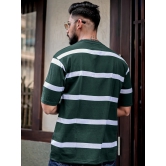 Stripes Dark Green T-Shirt-L / Dark Green