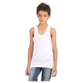 HAP KING Vest For Boys White(Pack Of 5) - 5 Years