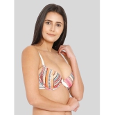 ILRASO - Multicolor Nylon Lightly Padded Women's Push Up Bra ( Pack of 1 ) - None