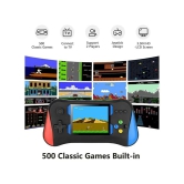 Video Game for Kids 500 in 1 Retro Mini Portable Game Box, 3.5 Inch Big Display with TV Support, Handheld Retro Gaming Console, with Multiple Games Like Mario Contra (Multicolor)