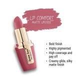 Seven Seas Intense Matte Color| Smooth Texture|Lip Comfort Velvet Matte Lipstick(Apple Candy)