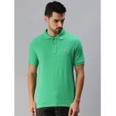 ONN - Green Cotton Blend Regular Fit Mens Polo T Shirt ( Pack of 1 ) - None