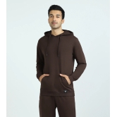 Cruze French Terry Cotton Hoodies Malt Brown XL