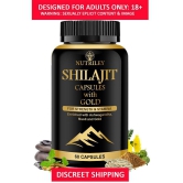 Nutriley Shilajeet Gold Capsules, Pure Shilajit, Original Shilajit, Pure Shilajit Capsule, for Vigour & Vitality, enriched with Shilajit, Hammer Of Thor Original Capsule For Performance Stam