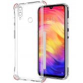 Case Vault Covers - Transparent Silicon Silicon Soft cases Compatible For Xiaomi Redmi Note 7 Pro ( Pack of 1 ) - Transparent