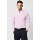 Men Pink Slim Fit Formal Full Sleeves Formal Shirt