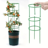 Plant Supporter Device Plastic Plant Cage Holder Pot Climbing Trellis