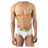 XYXX - White Modal Mens Briefs ( Pack of 1 ) - S