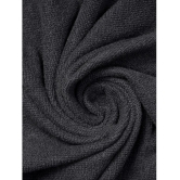 URBAN MAGIC - Cotton Blend Grey Melange Striped Bath Towel ( 70x140 ) cm 400 -GSM ( Pack of 1 ) - Grey Melange