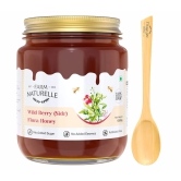 Farm Naturelle-Wild Berry (sidr) Flora Honey |850gm+150gm Extra and a Wooden Spoon|100% Pure, Raw Natural Un-Processed - Un-Heated Honey | Lab Tested Honey in Glass Bottle.