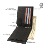 samtroh - PU BLACK Mens Regular Wallet ( Pack of 1 ) - Black