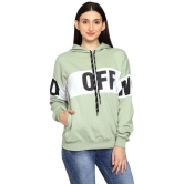 PPTHEFASHIONHUB Fleece Women''s Hooded Sweatshirt ( Turquoise ) - None