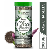 KAYABOOST Raw Chia Seeds for Weight Loss with Omega 3 (200 g)