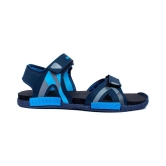 ASIAN Navy Canvas Floater Sandals - None