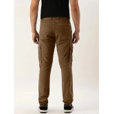 IVOC Slim Flat Mens Chinos - Brown ( Pack of 1 ) - None