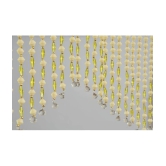 Smart Traders Single Door Beaded String Curtain - Yellow