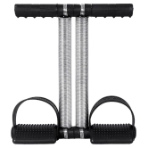 HSP ENTERPRISES Tummy Trimmer Double Spring For Men & Women Body Tonner Abs Exercise & Fitness Equipment Abdominal Exercise Fore Home - Black