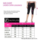 Outflits Cotton Leggings - Pack of 3 - XL