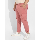 Nude Pink Cargo Trousers Pink 44