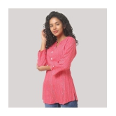 PPTHEFASHIONHUB - Pink Rayon Women's Regular Top ( Pack of 1 ) - None