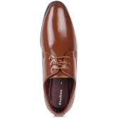 KHADIM - Tan Mens Derby Formal Shoes - None