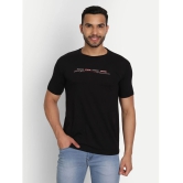 Zeffit - Black Cotton Blend Regular Fit Mens T-Shirt ( Pack of 1 ) - None