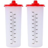 A2DR Plastic Transparent Measuring Bottle for Kitchen Cooking Baking & Measuring Liquids | Oil Dispenser | Science Measuring Bottle (Measuring Bottle)