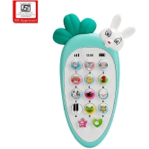 Kids My First Touch Screen Mobile with Light and Sound Effect, A Neck Holder with Random Character Smartphone Toy (Multicolor)